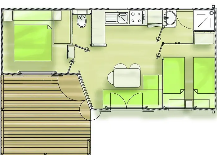 キャンプ場 Jungferweiher